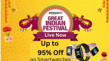 Amazon Great Indian Festival 2024 Grab Up to 95% off on Smartwatches to Buy Now!