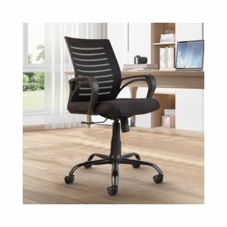 CELLBELL Desire C104 Mesh Mid Back Ergonomic Office Chair/Study Chair/Revolving Chair/Computer Chair for Work from Home Metal Base Seat Height Adjustable...
