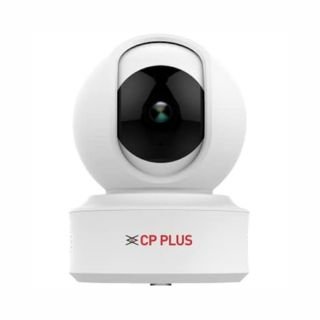 CP PLUS 3 MP Full HD Smart Wi-fi CCTV Camera | 360° Pan & Tilt | View & Talk | Motion Alert | Night Vision | SD Card (Up to 128 GB) | Alexa & OK Google | 2-Way Talk | IR Distance 10Mtr | CP-E35A
