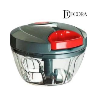 DDecora 3 Stainless Steel Blade, powerful mini handy quick 450 ml (GRAY) Vegetable & Fruit Chopper  (1)