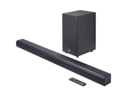 JBL Cinema SB580, Dolby Atmos with Wireless Subwoofer, HDMI eARC 440 W Bluetooth Soundbar  (Black, 3.1 Channel)
