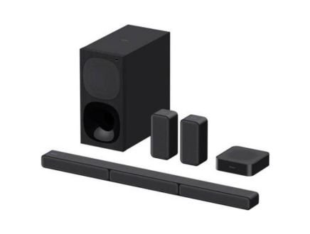 SONY HT-S40R 5.1ch Dolby Audio Home Theatre with Subwoofer & Wireless Rear Speakers 600 W Bluetooth Soundbar  (Black, 5.1 Channel)
