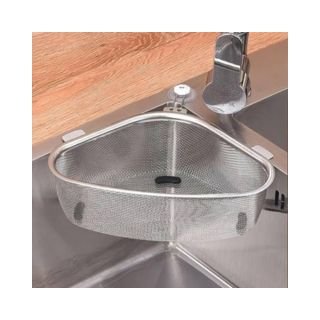 Ship Fayda Sink Basket Stainless Steel for Strain, Drain, Rinse Vegetables, Fruits Stainless Steel Fruit & Vegetable Basket  (Steel)