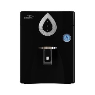 V-Guard Zenora RO UF Water Purifier | TDS up to 2000 ppm | 7 Stage Purification with World-class RO Membrane and Advanced UF Membrane | 7 Litre, Black
