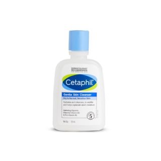 Cetaphil Face Wash Gentle Skin Cleanser for Dry to Normal, Sensitive Skin, 125 ml Hydrating Face Wash with Niacinamide, Vitamin B5